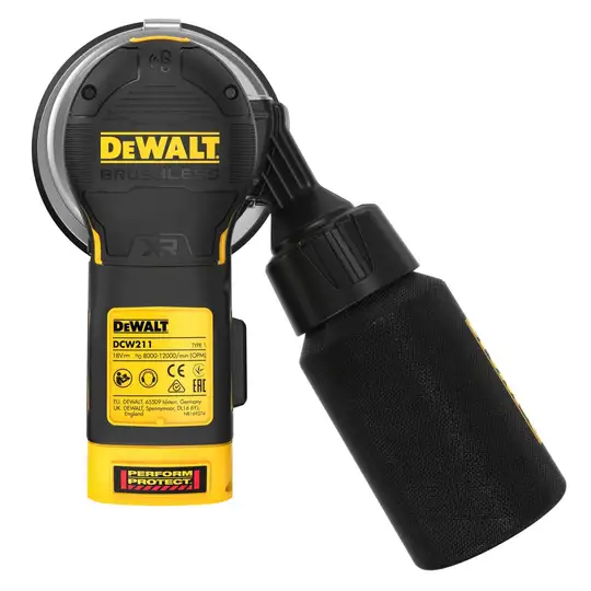 akumulatorowa szlifierka mimośrodowa 125mm, 18V XR, DeWALT [DCW211N-XJ]
