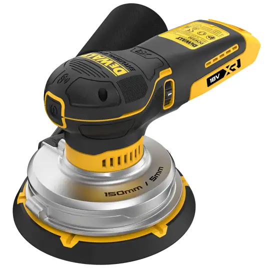 akumulatorowa szlifierka mimośrodowa 150mm, 18V XR, DeWALT [DCW230N-XJ]