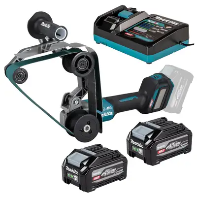 akumulatorowa szlifierka taśmowa, 760x40mm, 40V max, Makita [BS002GU201]