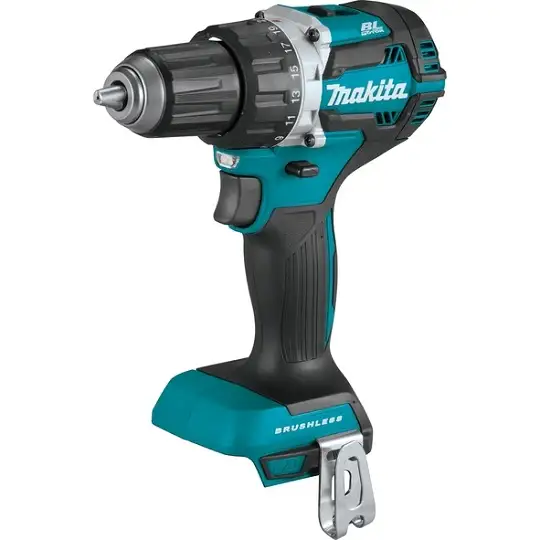 akumulatorowa wiertarko-wkrętarka 18V + 3 pogłębiacze stożkowe, Makita [DDF484RTE+POGŁĘBIACZE] 2x5,0 Ah, Li-Ion