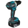 akumulatorowa wiertarko-wkrętarka 18V + 3 pogłębiacze stożkowe, Makita [DDF484RTE+POGŁĘBIACZE] 2x5,0 Ah, Li-Ion