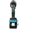 akumulatorowa wiertarko-wkrętarka 18V + 3 pogłębiacze stożkowe, Makita [DDF484RTE+POGŁĘBIACZE] 2x5,0 Ah, Li-Ion