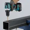 akumulatorowa wiertarko-wkrętarka 18V + 3 pogłębiacze stożkowe, Makita [DDF484RTE+POGŁĘBIACZE] 2x5,0 Ah, Li-Ion