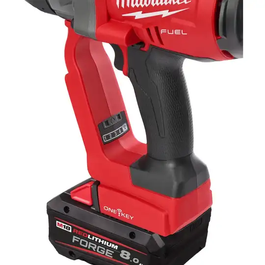 akumulatorowy klucz udarowy, 1", 18V, M18 FUEL, 2033 Nm, ONE-KEY, 2x8.0Ah, M18 ONEFHIWF1-802X, Milwaukee [4933499254]