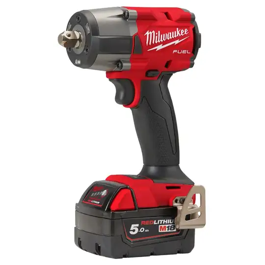 akumulatorowy klucz udarowy, 1/2", 18V, M18 FUEL, 745 Nm, 2x5.0Ah, M18 FMTIW2P12-502X, Milwaukee [4933478453]