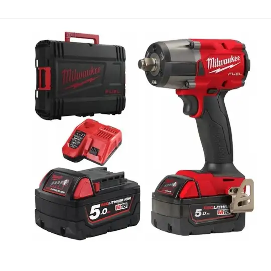 akumulatorowy klucz udarowy, 1/2", 18V, M18 FUEL, 745 Nm, M18 FMTIW2F12-502X, Milwaukee [4933478450]