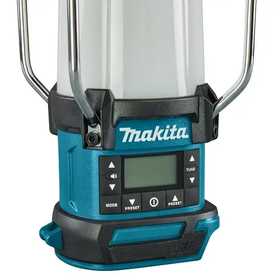 akumulatorowy odbiornik radiowy z lampą 360', 14,4V/18V, FM/AM, Makita [DMR055] Li-Ion, LXT