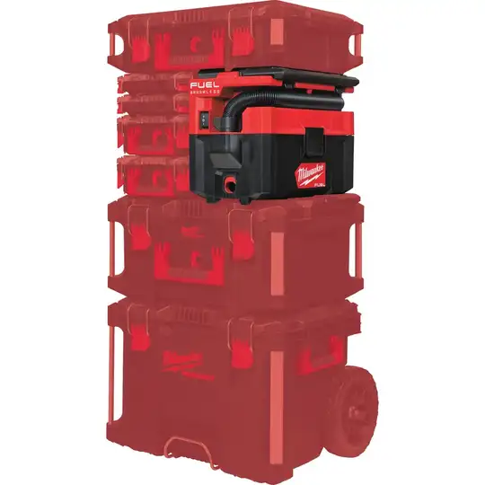 akumulatorowy odkurzacz na mokro i sucho, PACKOUT, M18 FUEL, M18 FPOVCL-0, Milwaukee [4933478187]