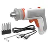 akumulatorowy wkrętak 3,6V z 5 końcówkami, Black+Decker [BCRTA01-XJ]