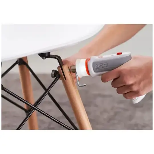 akumulatorowy wkrętak 3,6V z 5 końcówkami, Black+Decker [BCRTA01-XJ]