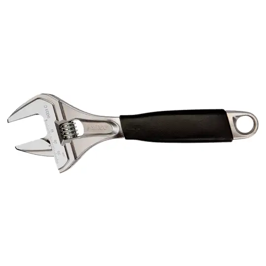 klucz nastawny szwedzki 170mm o szerokim rozstawie szczęk 32mm, Ergo, Bahco [9029 C]