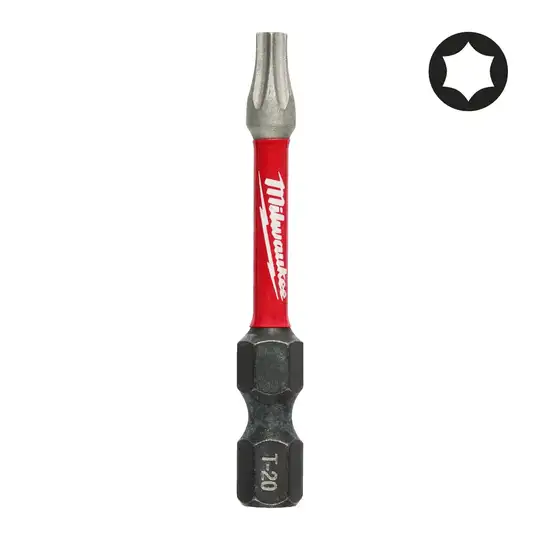 końcówka udarowa 1/4", TX20/50mm, SHOCKWAVE, IMPACT DUTY, Milwaukee [4932430876]