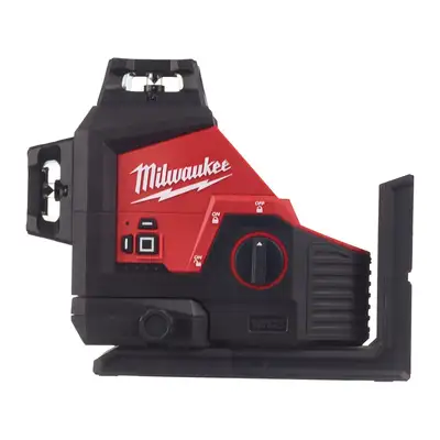 laser 3-wiązkowy 360°, zielony, do 38m, M12, 12V, MILWAUKEE [4933478103]