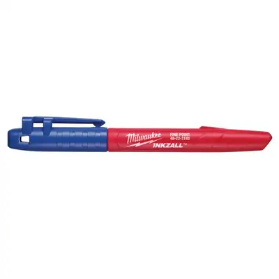 marker, 1mm, niebieski, okrągły, INKZALL, MILWAUKEE [4932492126]