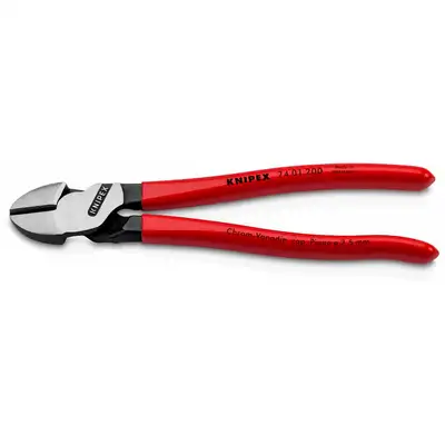 obcinak boczny o zwiększonym przełożeniu, 200mm, KNIPEX [74 01 200]