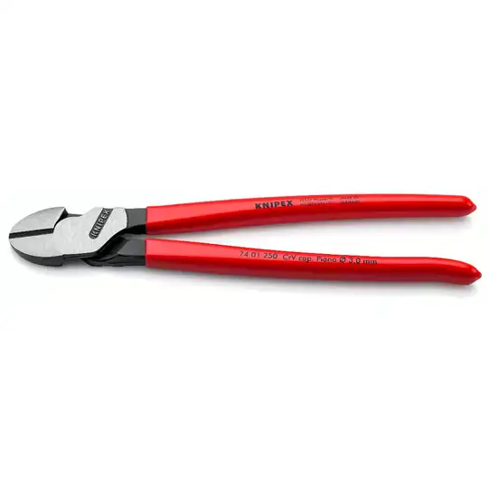 obcinak boczny o zwiększonym przełożeniu, 250mm, KNIPEX [74 01 250]