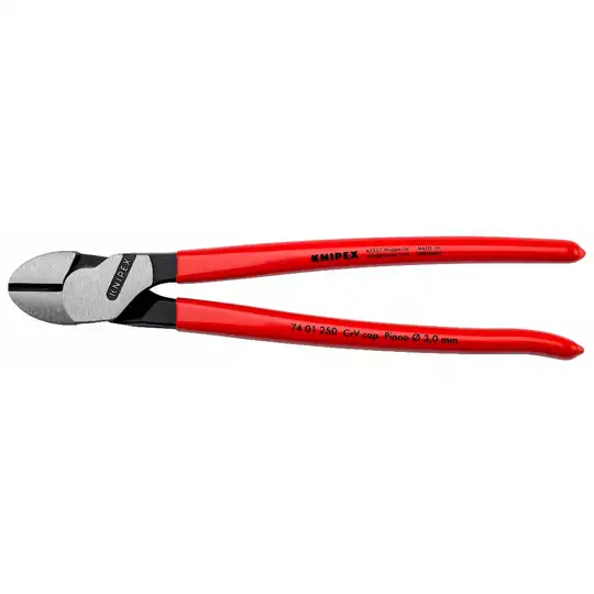 obcinak boczny o zwiększonym przełożeniu, 250mm, KNIPEX [74 01 250]