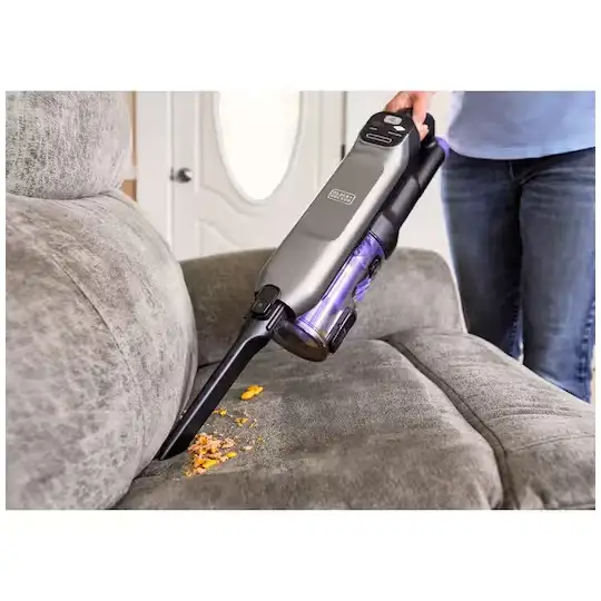 odkurzacz pionowy 4w1 z akumulatorem 21V/4Ah, Black+Decker [BHFEA640WP-QW]
