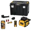 samopoziomujący laser obrotowy z wiązką czerwoną, USB-C, 40 m, DeWalt [DCLE15211R-QW]