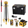 samopoziomujący laser obrotowy z wiązką czerwoną, USB-C, 40 m, DeWalt [DCLE15211RL-QW]