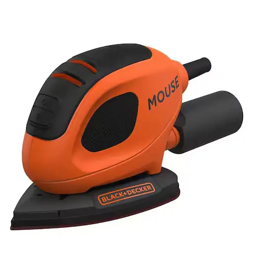 szlifierka oscylacyjna, ''myszka'', 55W, BLACK+DECKER [BEW230BC-QS]