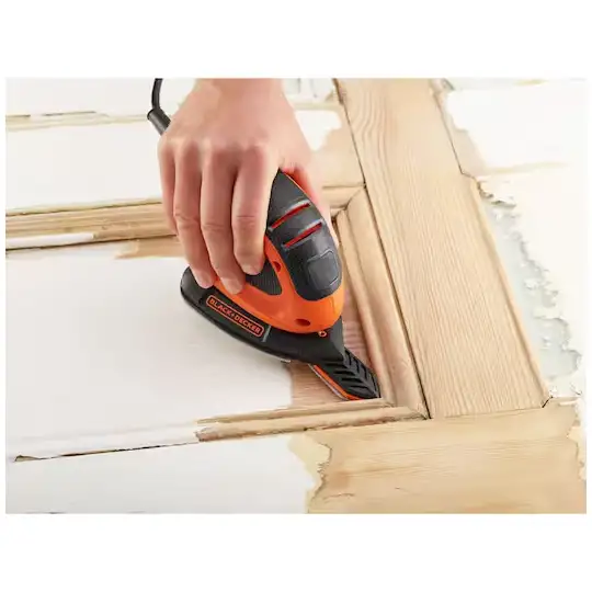 szlifierka oscylacyjna, ''myszka'', 55W, BLACK+DECKER [BEW230BC-QS]