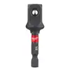 udarowy adapter do nasadek z sześciokąta 1/4'' na kwadrat 1/2'', 55mm, SHOCKWAVE, IMPACT DUTY, Milwaukee [4932478803]