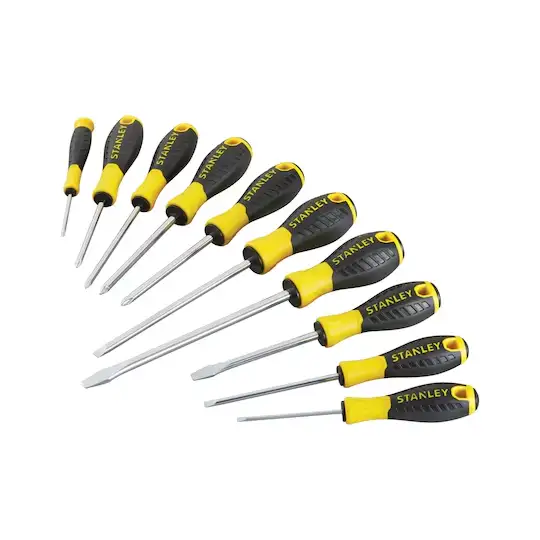 zestaw 10szt. wkrętaków ESSENTIAL, Stanley [STHT0-60211]