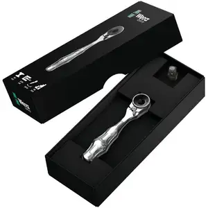 Klucz Zyklop Mini 1 z grzechotką na sześciokąt 1/4" / kwadrat 1/4", 60 zębów, 87mm, 8001 A Wera [05073230001]