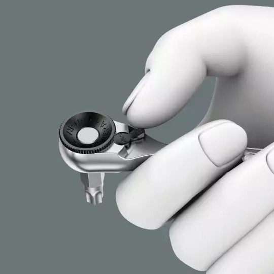 Klucz Zyklop Mini 1 z grzechotką 1/4", 60 zębów, 8001 A Wera [05073230001]