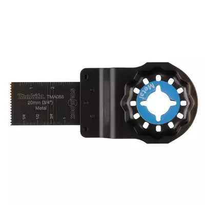 brzeszczot BiM do narzędzi wielofunkcyjnych, 20x20mm, do cięcia wgłębnego metali kolorowych, Makita [B-21428]