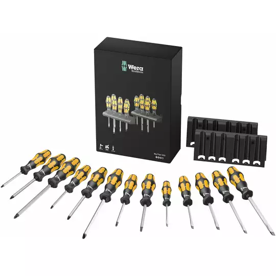 komplet wkrętaków do pobijania Kraftform Plus BIG PACK 900 [133285]