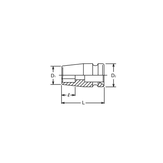 nasadka udarowa 1/2" M11 [14400M-11] 