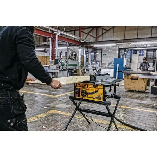 pilarka stołowa 2000W, 250/30mm + wózek DeWalt [DWE7492 + DWE74911]