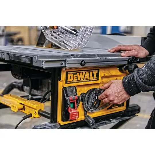 pilarka stołowa 2000W, 250/30mm + wózek DeWalt [DWE7492 + DWE74911]