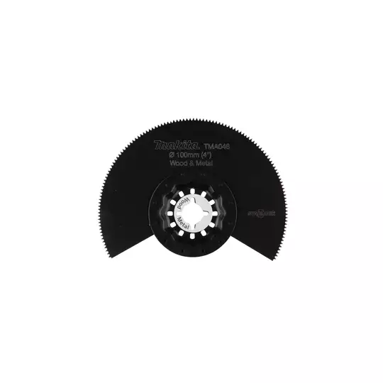 półokrągły brzeszczot BiM do narzędzi wielofunkcyjnych ,100mm, do cięcia drewna i metalu, Makita [B-21319]