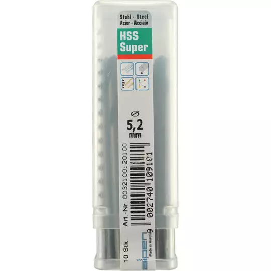wiertło HSS dwustronne czernione HSS 4,0mm  [321004001]