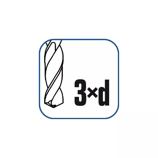 wiertło HSS dwustronne czernione HSS 4,0mm  [321004001]