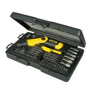 zestaw 40 szt. wkrętaków precyzyjnych, końcówek i nasadek, Stanley [0-63-038]