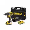 2-biegowa wiertarko-wkrętarka akumulatorowa bezszczotkowa, 18V Li-Ion 2x2,0Ah DeWalt [DCD791D2] + GRATIS 6szt. wierteł szlifowanych do metalu HSS PRO TM6 Alpen 