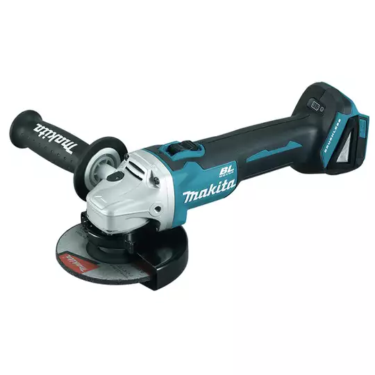 akumulatorowa szlifierka kątowa 125mm, 18V Li-Ion, LXT Makita [DGA506ZJ] + 5 tarcz do metalu