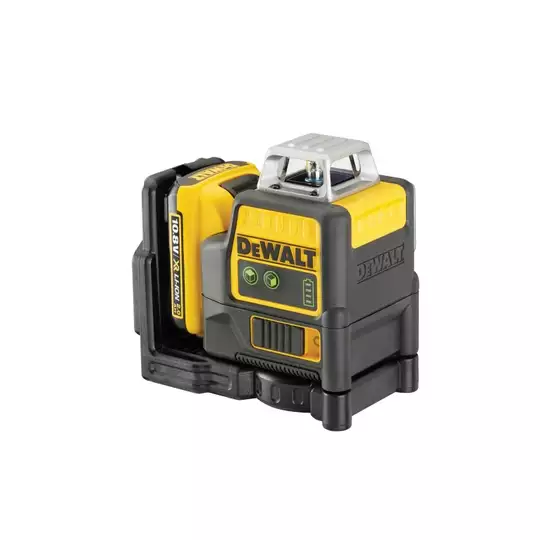 akumulatorowy laser krzyżowy 35m, Li-Ion 10.8V/2.0Ah [DCE0811D1G]