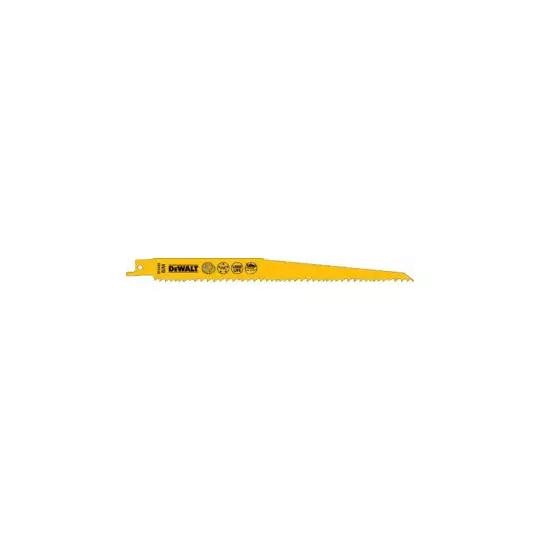 brzeszczot bagnetowy BIM do cięcia drewna 228mm [DT2349]
