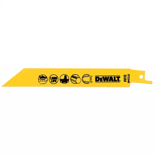 brzeszczot bagnetowy BIM do cięcia metalu 152mm [DT2346]