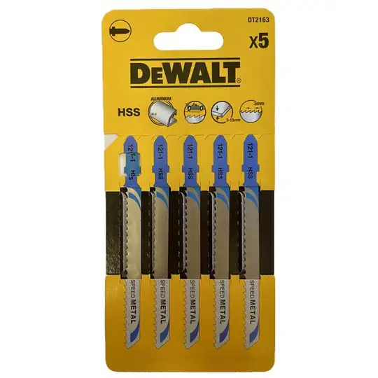 brzeszczoty do wyrzynarek 100mm do cięcia metalu DeWalt [DT2163-QZ] 5szt.