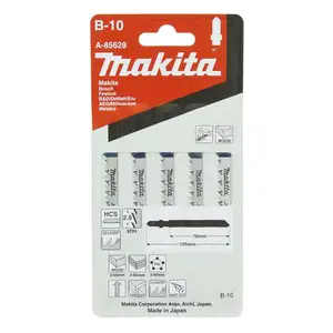 brzeszczoty do wyrzynarek 105mm do cięcia drewna 5szt. Makita [A-85628] 