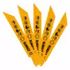 komplet 5 szt. brzeszczotów bagnetowych BIM do cięcia metalu 152mm, DeWalt [DT2346-QZ]