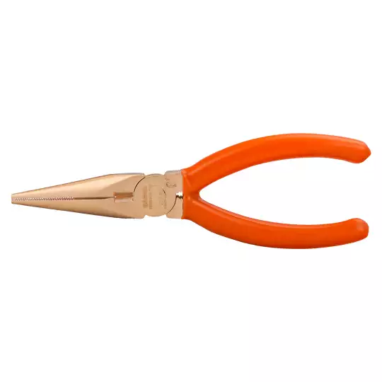 nieiskrzące, wydłużone szczypce półokrągłe 160mm [NSB406-160]