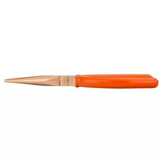 nieiskrzące, wydłużone szczypce półokrągłe 160mm [NSB406-160]