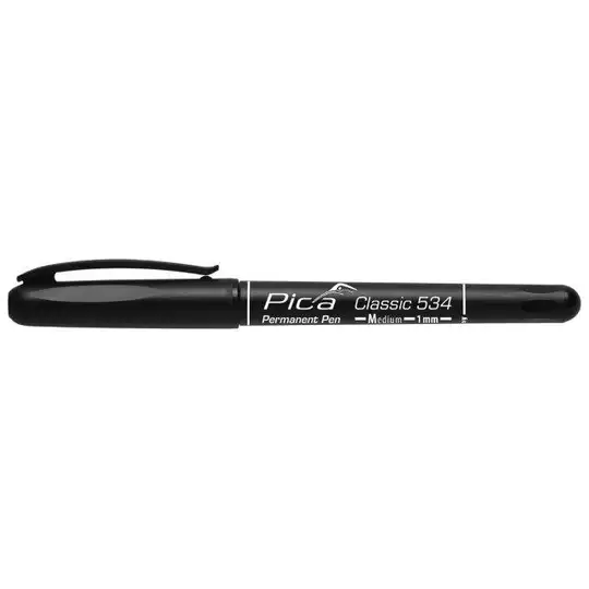 pen permanentny czarny, okrągły 1,0mm, [534/46] 